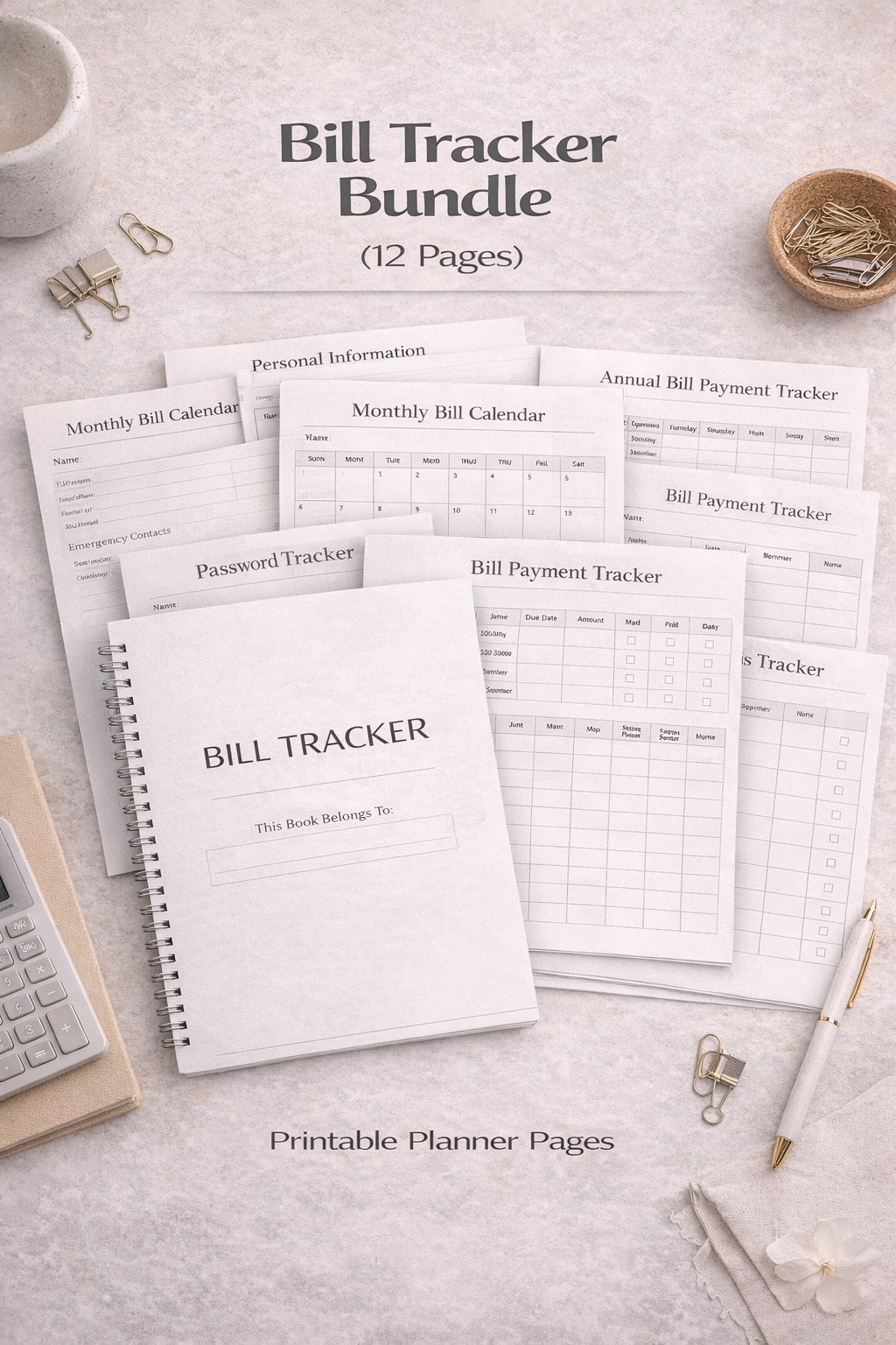 Bill Tracker Bundle