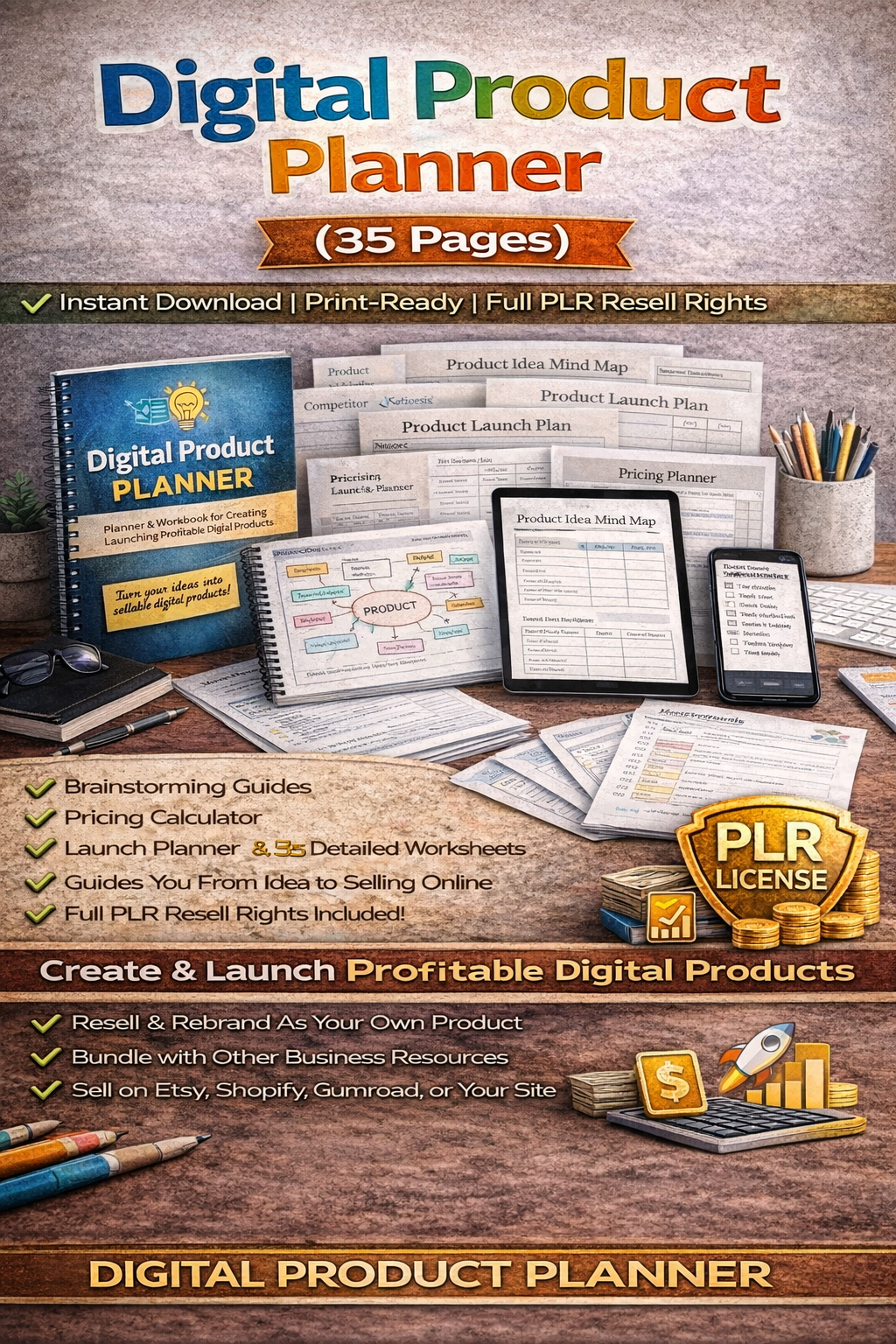 Digital Product Planner