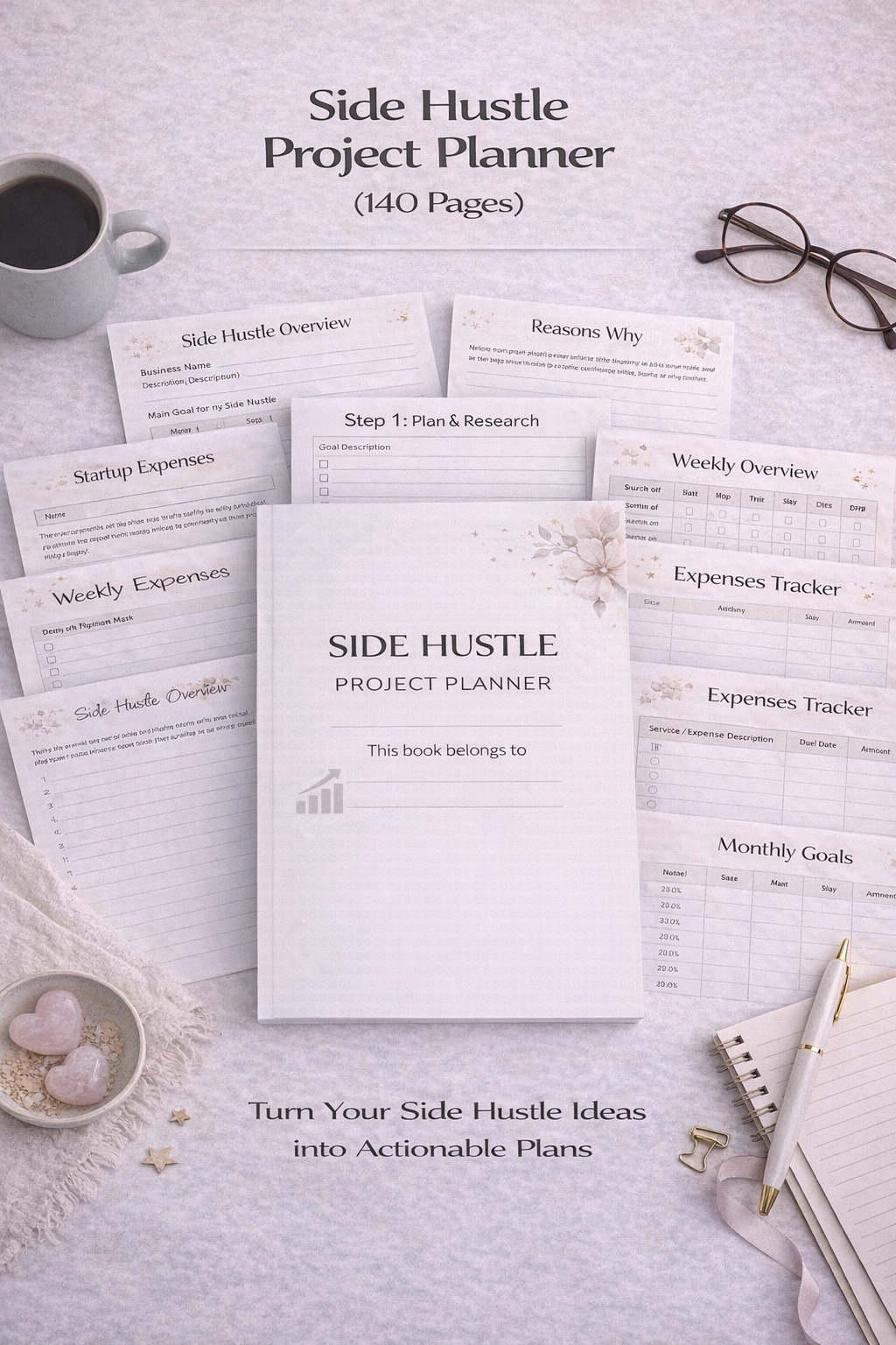 Side Hustle Project Planner