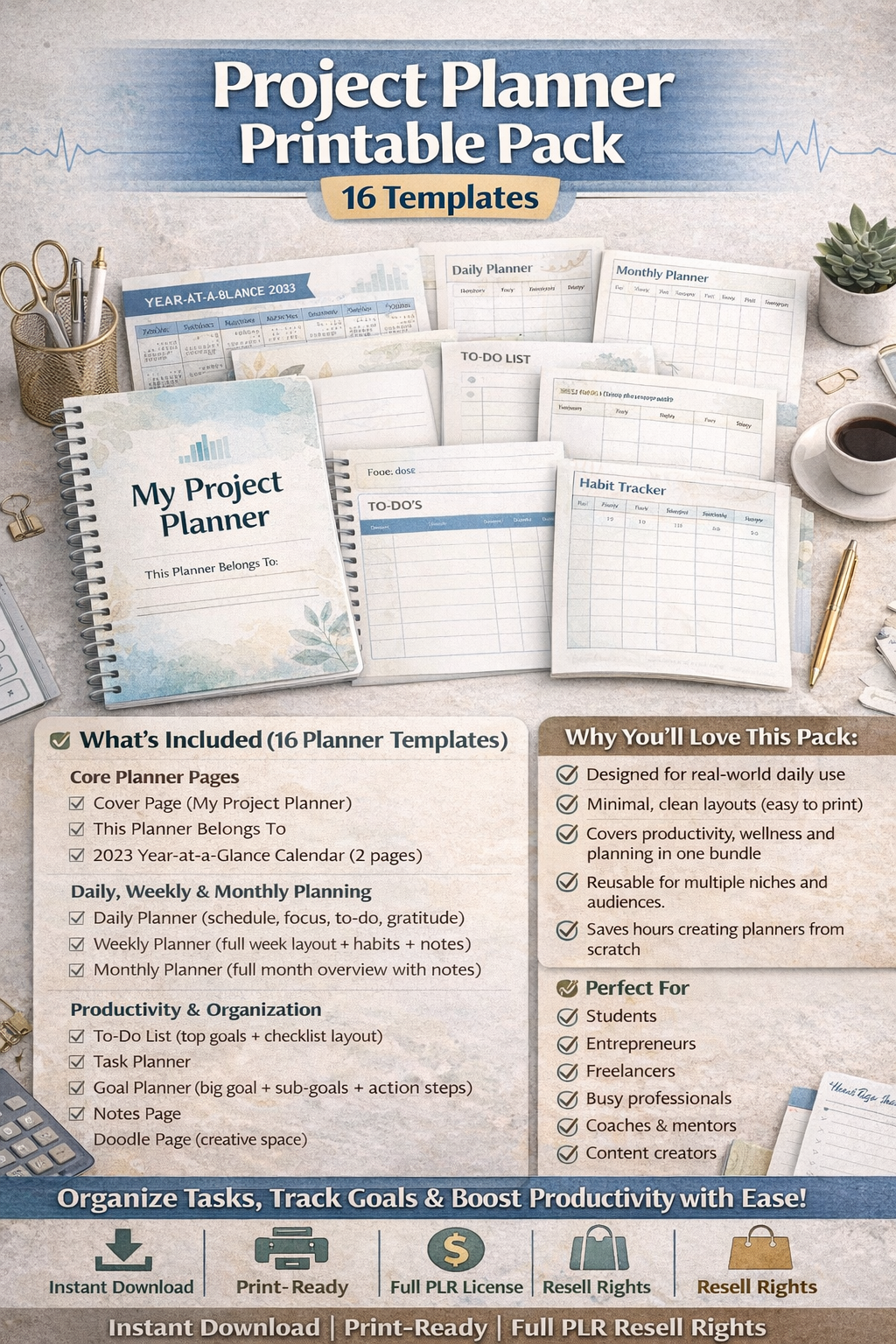 Project Planner & Calendar